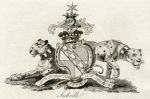 Heraldry, Sackville, 1790