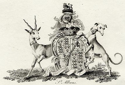 Heraldry, St. Albans, 1790