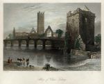 Ireland, Abbey of Clare, Galway, 1841