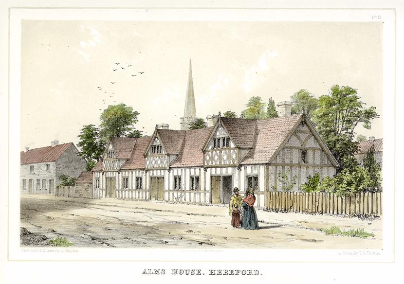 Hereford, Alms House, about 1845