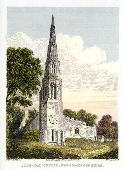 Northamptonshire, Stanwick Church, 1811