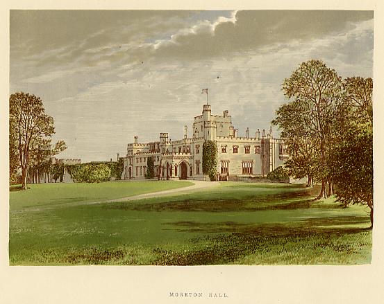 Cheshire, Moreton Hall, 1880