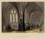 Worcester Cathedral Cloisters, 1836