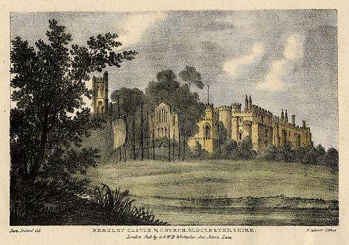 Gloucestershire, Berkeley Castle, 1824