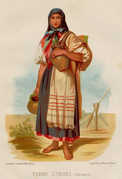 Hungary, Female, 1876