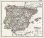 Spain & Portugal, 1869