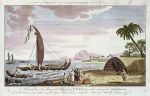 Pacific, Society Islands, Ulieta view, 1788
