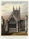 Oxford, Merton College Chapel, 1837
