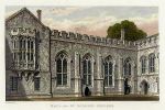 Oxford, Balliol College Hall, 1837