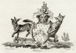Heraldry, Ilchester, 1790
