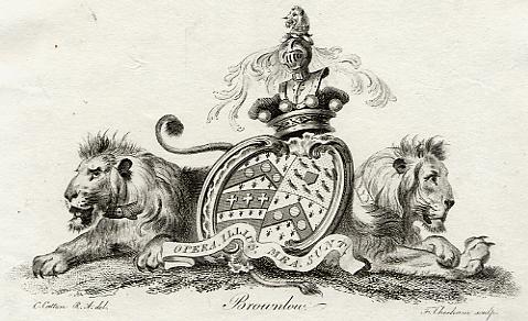 Heraldry, Brownlow, 1790