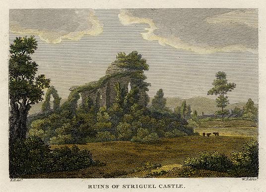 Monmouthshire, Striguil Castle, 1800