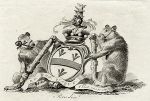 Heraldry, Rawdon, 1790