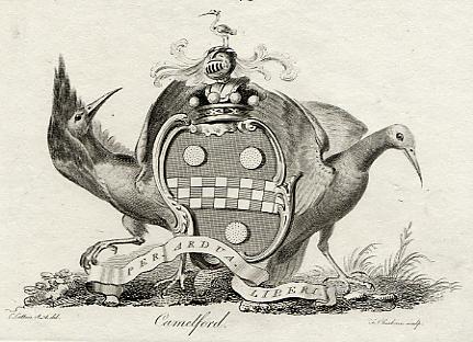 Heraldry, Camelford, 1790
