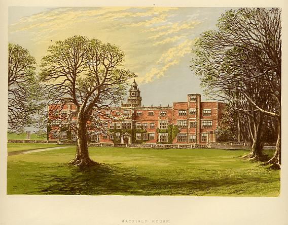 Hertfordshire, Hatfield House, 1880