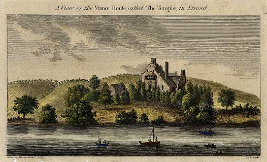 Gloucestershire, Stroud, Manor House called 'The Temple', 1767