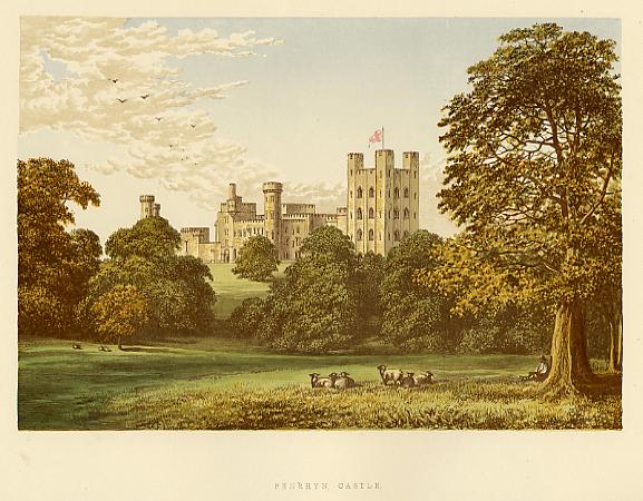 Wales, Penrhyn Castle, 1880