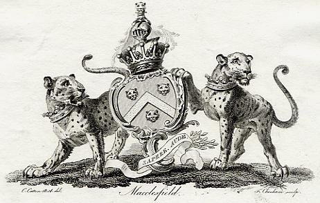 Heraldry, Macclesfield, 1790