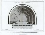 Greece, plan of an ancient Greek Theatre, 1817