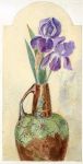 Jug with Flowers, watercolour by R.F.S.Hearne(?), c1890