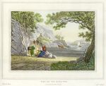 Monmouthshire, View on the River Wye, aquatint, 1818