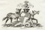 Heraldry, Sherborne, 1790