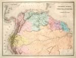 Columbia, Venezuela, Guyana, Guiana, Ecuador &c., 1873