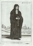 A Benedictine Nun, Daniel King, 1673 / 1718