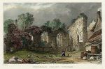 Durham, Finchale Priory, 1833