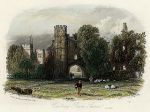Sussex, Cowdray Ruins, 1842