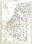 The Netherlands (Holland & Belgium), Delamarche, 1828
