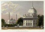 India, Mausoleum at Lucknow, 1835