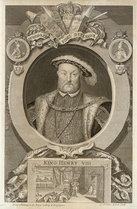 Henry VIII, published 1743