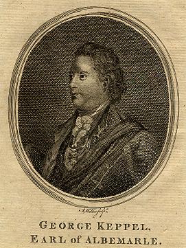 George Kepple, Earl of Albemarle (Commodore in West Indies), 1763