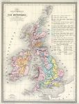 British Isles, Geological, 1860