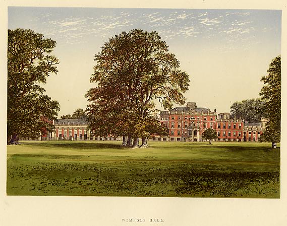 Cambs, Wimpole Hall, 1880