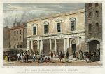 Lancashire, Liverpool, Corn Exchange in Brunswick Street, 1831