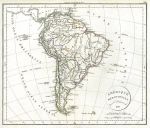 South America, Delamarche, 1828