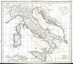 Italy, Delamarche, 1828