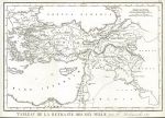 Retreat of the 10000 Greeks (400 BC in old Armenia), Delamarche, 1828