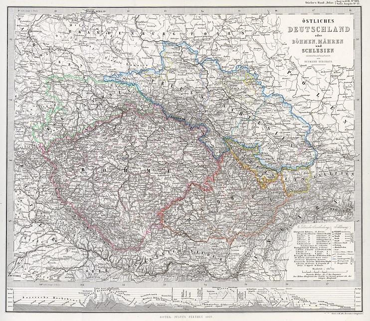 Czech Republic, Eastern Germany in 1869