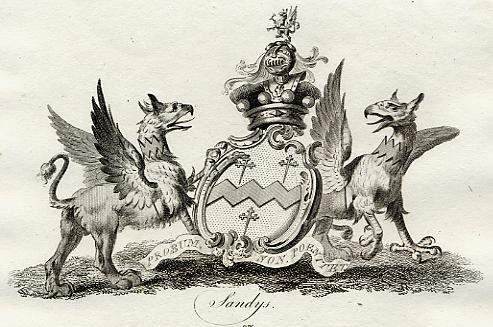 Heraldry, Sandys, 1790