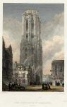 Belgium, Mechlin, Church of St.Rembauld, 1834