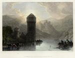 Germany, Tower of Niederlahnstein, 1834