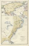 USA, Maps relating to early exploration of America, published 1863