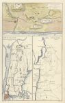 USA, Maps relating to war in 1776-7, published 1863