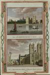 London, Lambeth Palace & Westminster Abbey, 1784