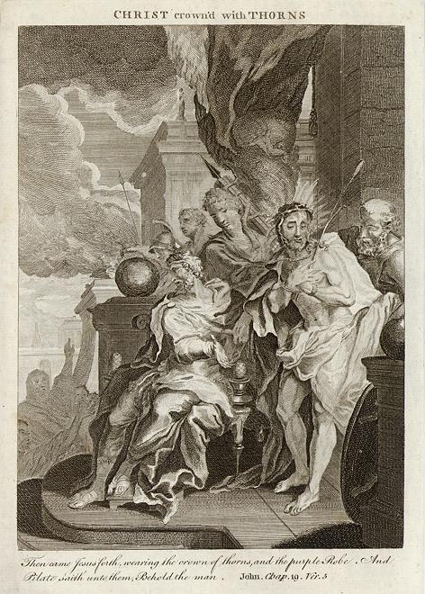 Christ Crowned with Thorns, Howard's Bible, 1762