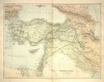Turkey in Asia, large map, 1887
