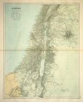 Palestine, large map, 1887